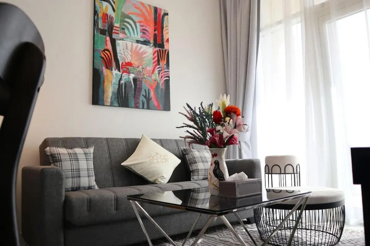 Sleek 1Br Stylish Hideaway In Oasis Masdar Apartmán Abú Dhabí