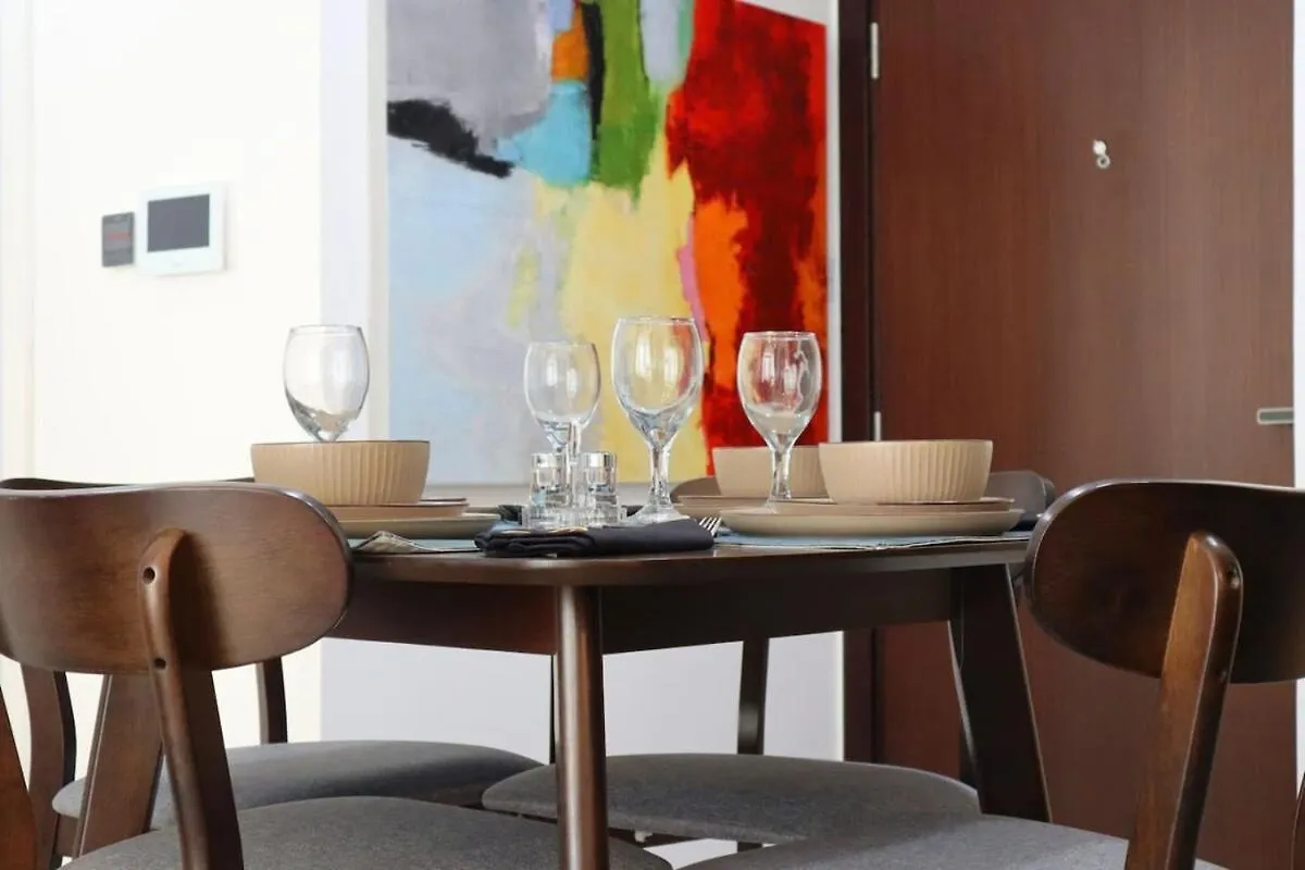 Sleek 1Br Stylish Hideaway In Oasis Masdar 0*, Abu Dhabi Emirados Árabes Unidos