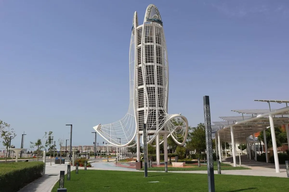 Apartamento Sleek 1Br Stylish Hideaway In Oasis Masdar